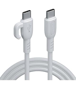 Portronics White 3A Type C Cable 1 Meter
