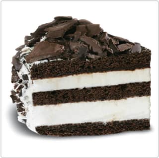 Black Forest Ice Cream Cake Slice