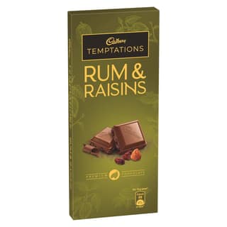 Cadbury Temptation Rum And Raisin Chocolate, 72 gm