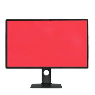 PalaP Super Premium Dust Proof Monitor Cover for MSIOPTIX 24 inches Monitor (RED)