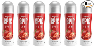 Manforce Epic Strawberry Flavored Lube 60 ml x Pack of 6