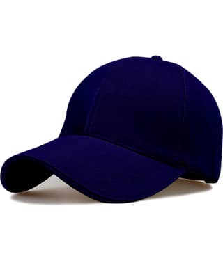 Bolax Pack of 1 Cotton Men's Cap ( Blue )