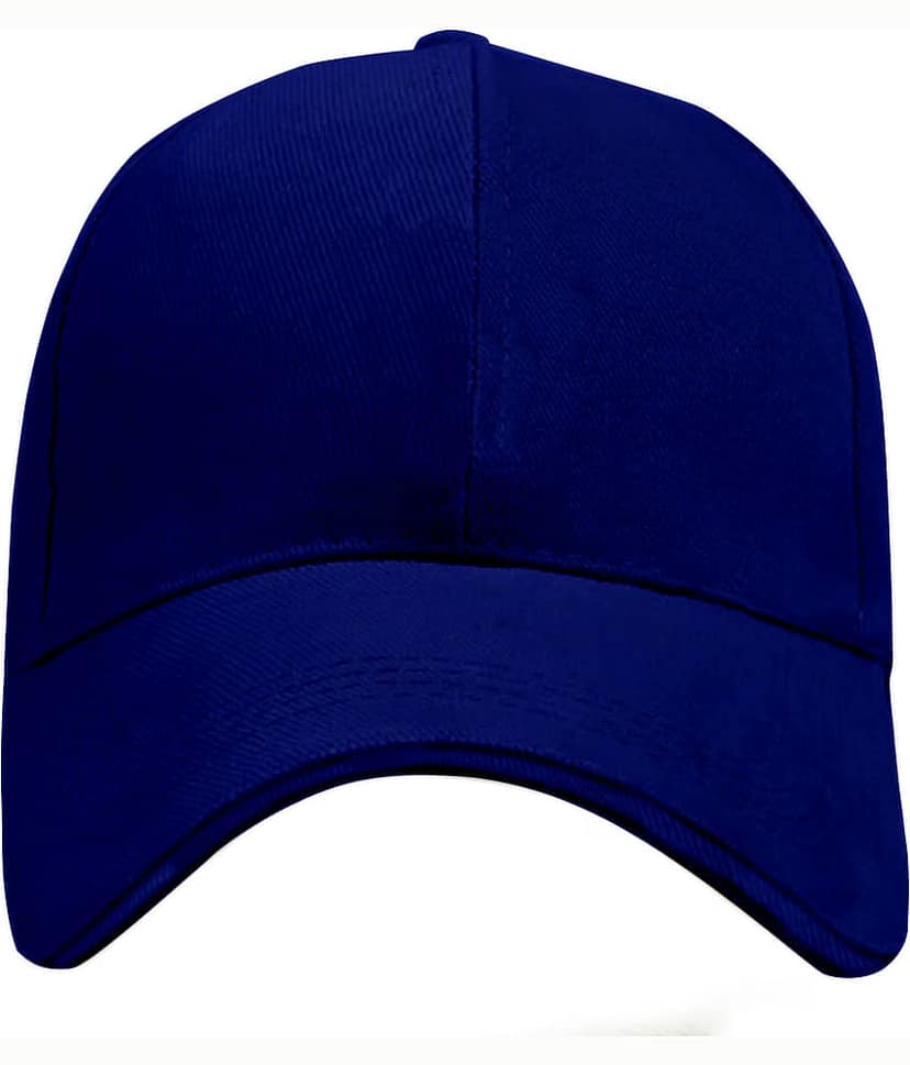 Bolax Pack of 1 Cotton Men's Cap ( Blue ) view 2