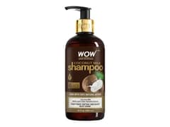WOW Skin Science Coconut Milk Shampoo (New) - No Parabens, Sulphate, Silicones, Color & Salt - DHT BLOCKERS - 300mL