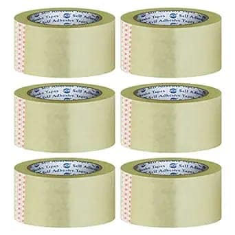 Self-Adhesive Packaging Tape 2inch pack of 6 view 2