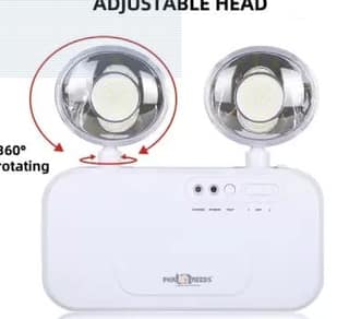 Emergency Light 2X50 Watt 15 hrs Flood Lamp Emergency Light (Large)