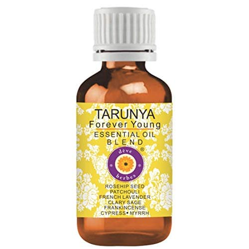 Deve Herbes Tarunya - Forever Young - Anti Ageing Blend of Patchouli, Cypress, Clary Sage, Myrrh, Frankincense, French Lavender Essential Oils in Chilean Rosehip Oil 10ml X 2 Deve Herbes Tarunya - Forever Young - Anti Ageing Blend of Patchouli, Cypress, view 2