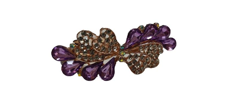 Vintage Style Butterfly Hair Clip view 2