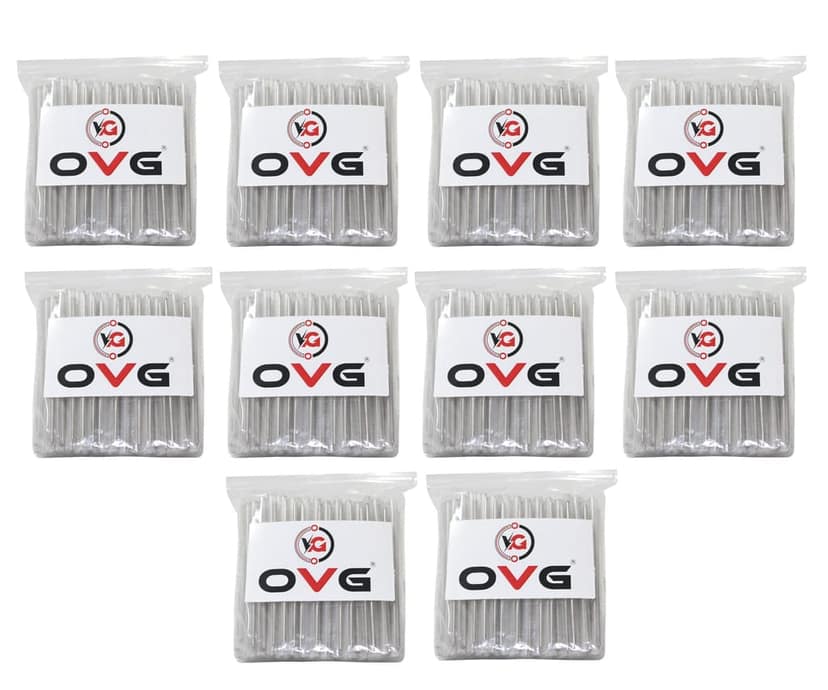 OVG Fiber Cable Sleeve 60mm ( Pack of 1000 Pcs ) Heat Shrinkable Protection Sleeves (HSPS) For Fiber Optical Fusion Splicer Machine Splicing Telecom FTTH Protector Kit