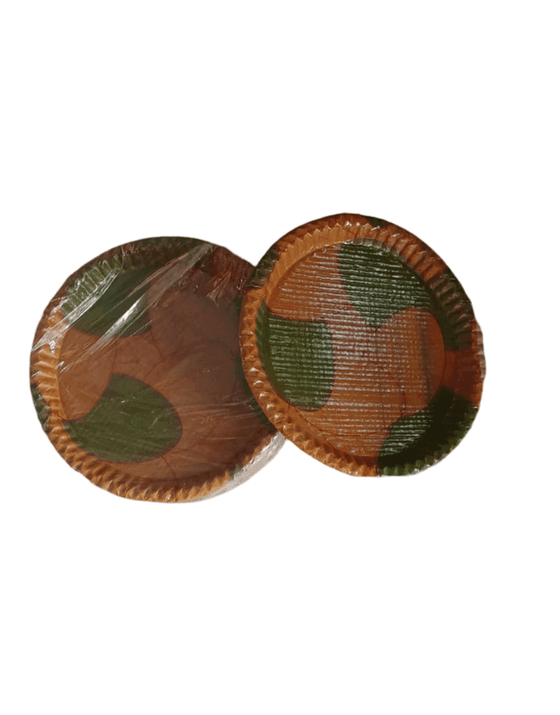 100% Natural Areca Leaf Plates view 2