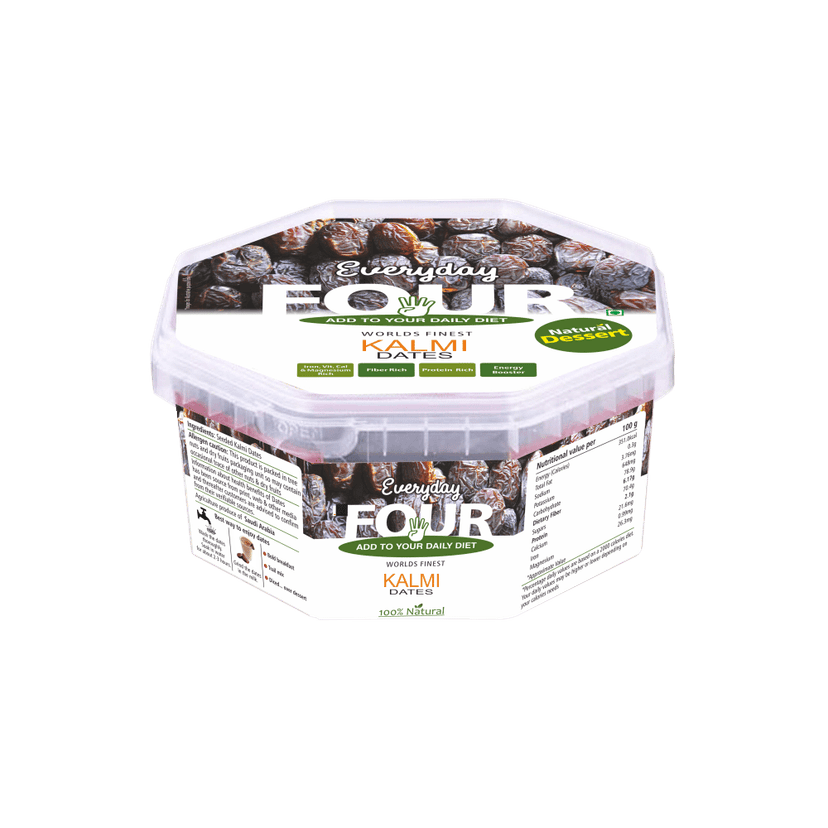 Everyday Four Kalmi Safawi Dates Khajur 400g | Worlds Finest view 2