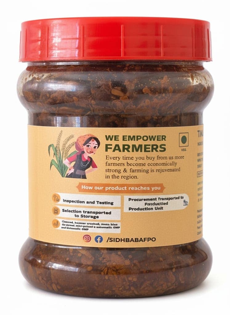 SIDHBABA Timla Fruit Pickle - Authentic Himalayan Fig Achar view 2