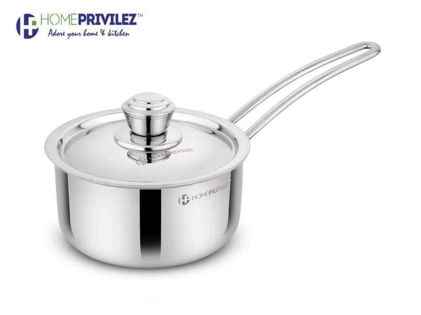 Stainless Steel Triply Saucepan with SS Lid (Copy) (Copy) view 2