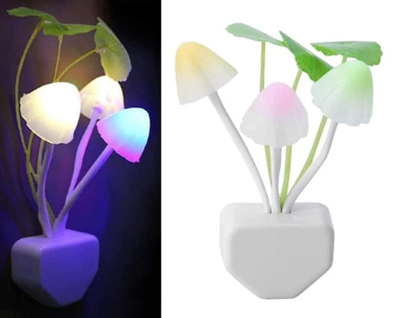 Elecsera Fancy Mushroom Night Lamp (Multicolor) view 2