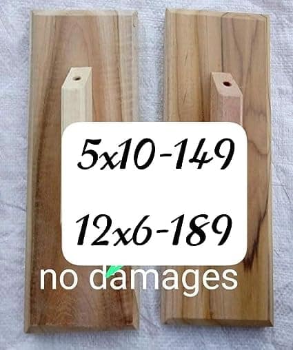 Gurumal Wood Patti Use for Wall Level Plastering Avaliable in (5"x10"=149 Pack of 1) and (6"x12"=189 Pack of 1) view 2