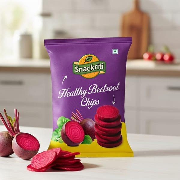 Healthy Beetroot Chips view 2