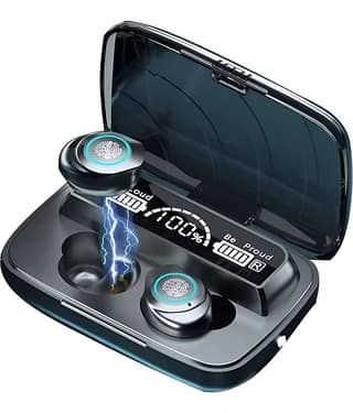 COREGENIX Power Max Bluetooth True Wireless (TWS) In Ear 30 Hours Playback Low Latency IPX4(Splash & Sweat Proof) Black