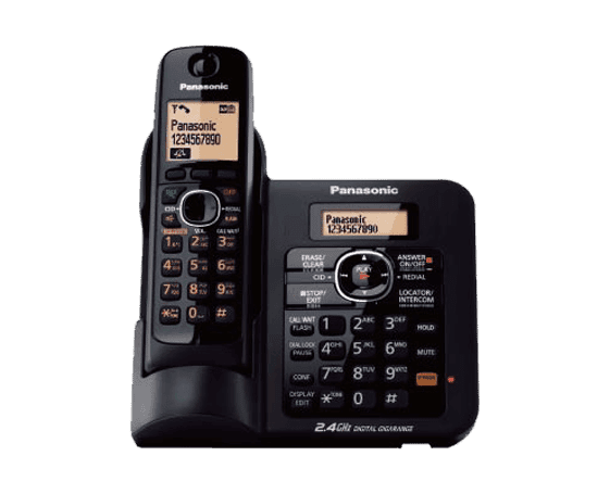 Panasonic KX-TG3821SX Landline Digital Cordless Phone view 2