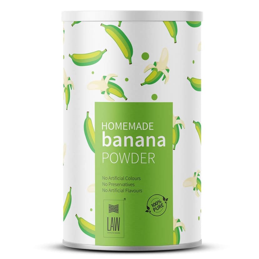 100% Natural, Pure and Raw Banana flour/powder for babies (All Ages Above 8 Month) Gluten-free Superfood – Alternative to Wheat flour view 2