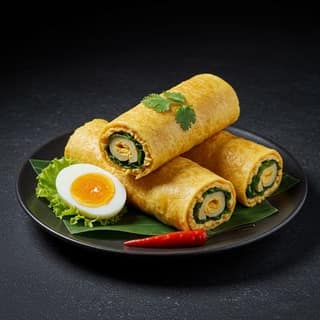 Boiled Egg Roll
