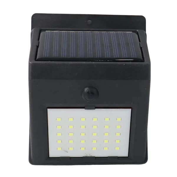 Solar Powered LED Wall Light (1 Pc)