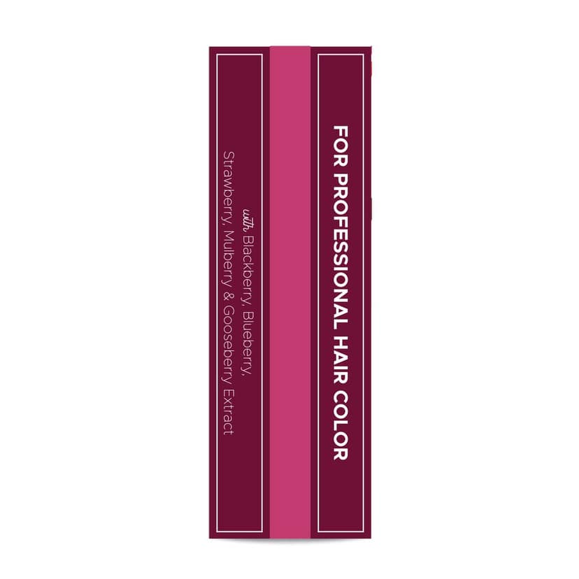 Vakola Fruitberries Burgundy Gel hair Color for Men&Women (Gel Hair Color & Developer) view 2
