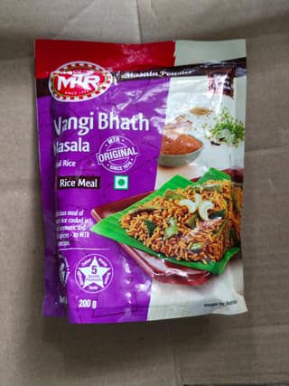 MTR vangi bhath masala