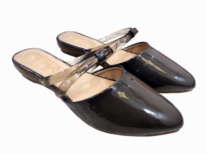 Amello Black- Grey Comfortable Flats (Numeric_3) view 2