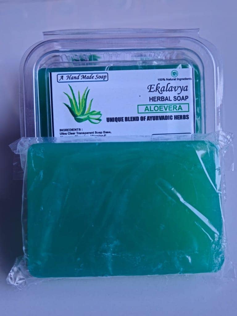 Eklavya Herbal Aloevera Soap (Pack of 5) view 2