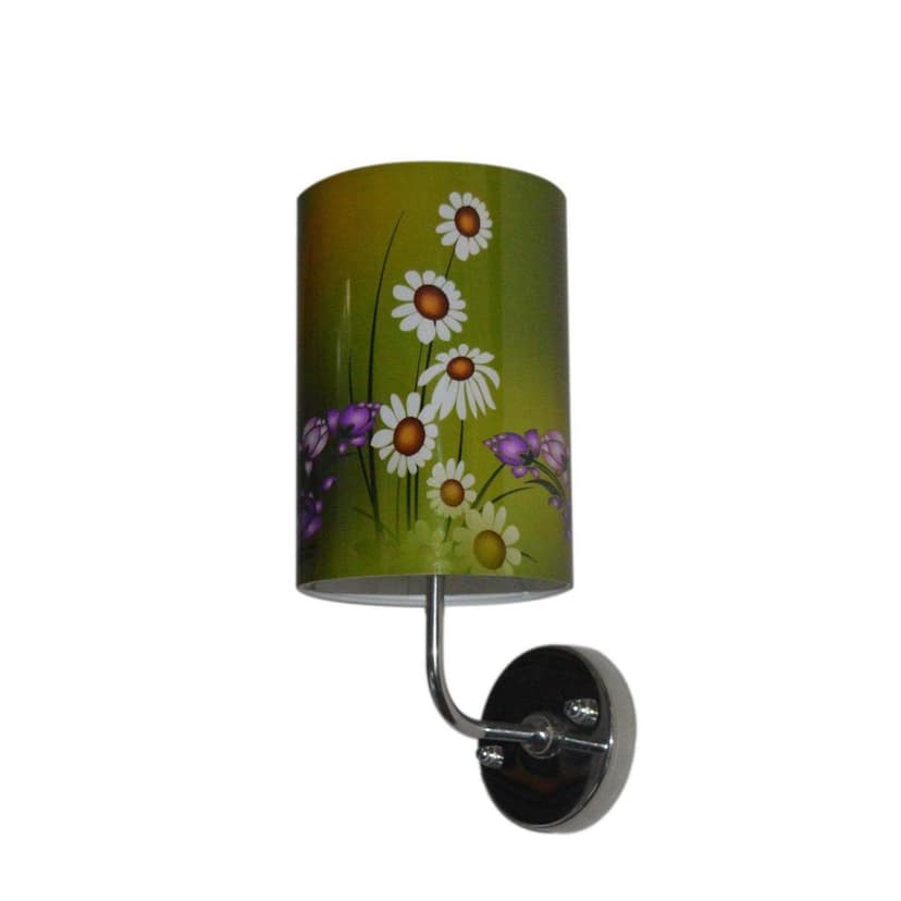 Light Angle Handmade Plastic with Colored Sheet Crafted Sceneted Wall Sconce Lamp (Set of 2) (5.5x5.5 x 8 inch, Multicolor) view 2