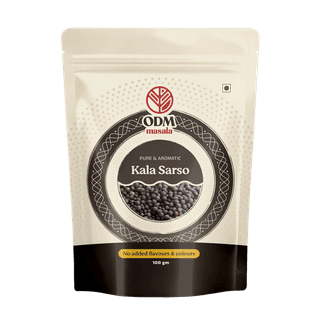 ODM Masala Black Mustard Seeds (Kala Sarso / Rai) - for Tadka