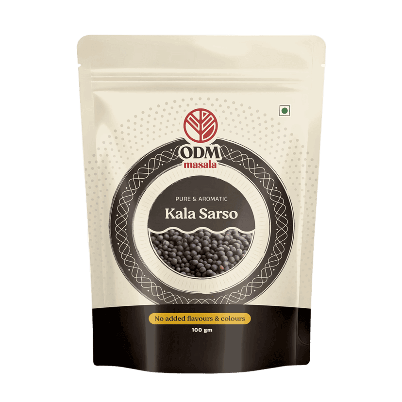 ODM Masala Black Mustard Seeds (Kala Sarso / Rai) - for Tadka