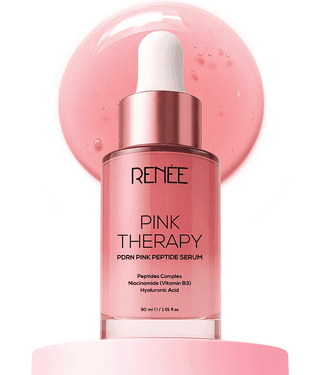 RENEE Pink Therapy PDRN Peptide Serum 30ml, Hydrates & Boosts Collagen, Evens Tone, Hyaluronic Acid & Niacinamide, Lightweight & Quick-Absorbing