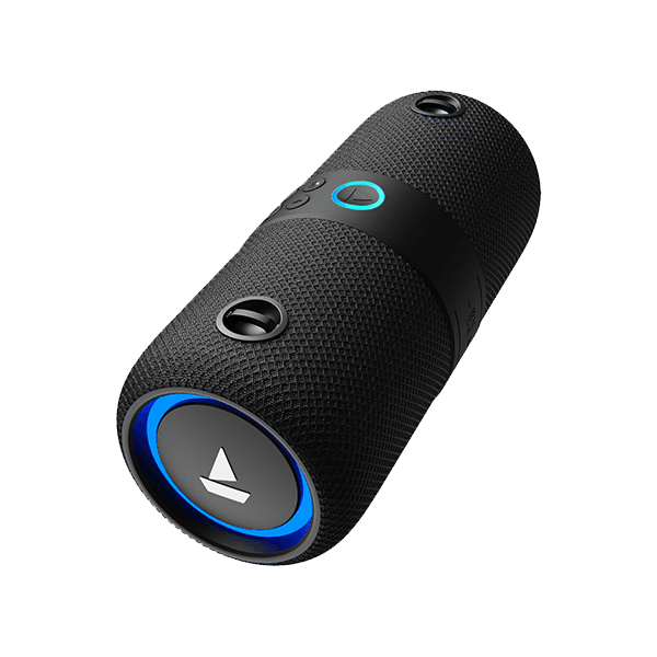 boAt Stone 1200 | 14W Portable Wireless Speaker with RGB LEDs, Up to 9 Hours of Playtime, AUX, USB and FM modes Black