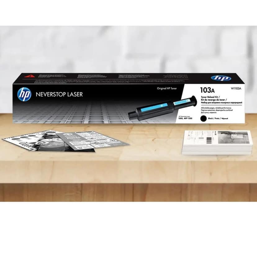 HP 103A Black Neverstop Laser Toner Reload Kit (W1103A) view 2
