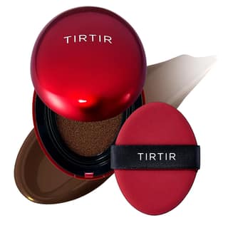 TIRTIR Mask Fit Red Cushion Foundation | Full coverage, Skin fit, Satin Glow Finish | Korean Cushion Foundation #51N FUDGE | 18g TIRTIR Mask Fit Red Cushion Foundation | Full coverage, Skin fit, Satin Glow Finish | Korean Cushion Foundation #51N FUDGE |