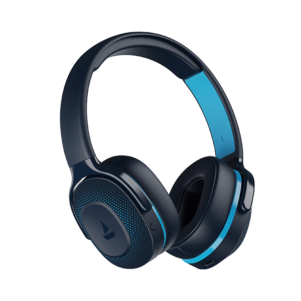 boAt Rockerz 425 | Wireless Bluetooth Headphone with 25 Hours Playback, ASAP Charge, 40mm Drivers Blue