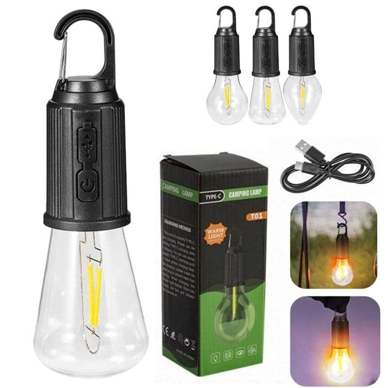 Rechargeable Emergency Light for Camping, Travel & Power Cuts view 2