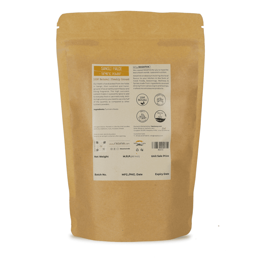 Rasatva Sangli Haldi - Turmeric Powder (250 gms) view 2