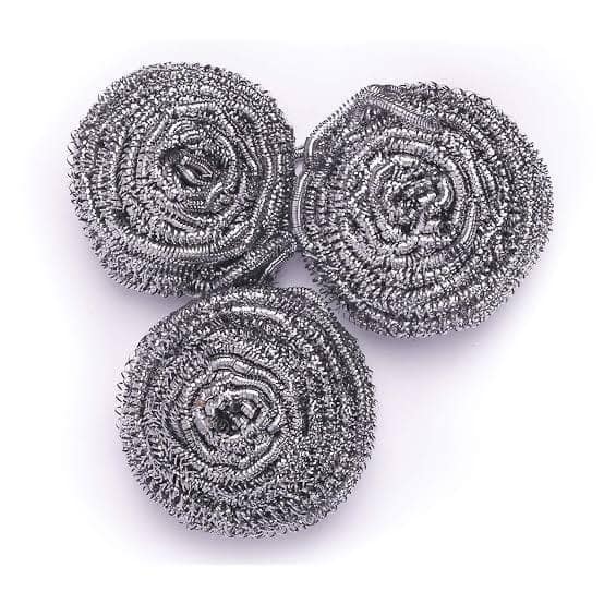 Stainless Steel Scouring Pads - Heavy Duty Cleaning view 2