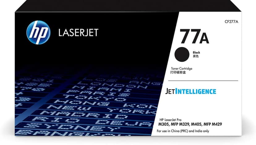 Hp 77a Black Original Laserjet Toner Cartridge (cf277a) view 2