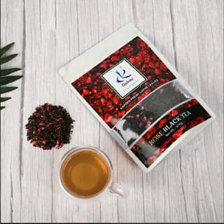 Dekay India Rose Black Tea, 100 gm
