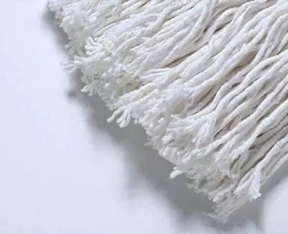 Cotton Wet Mop Refill 300 GM With Clip Floor Cleaning Refill (White) Mop view 2