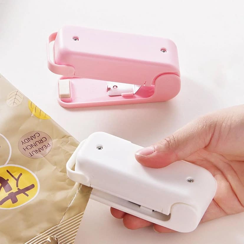 DHRUVINSRI Portable Mini Handheld Sealing Machine for Plastic Bags view 2