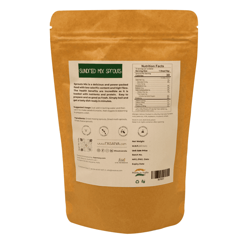 Rasatva Sundried Mix Sprouts (200 gms) view 2