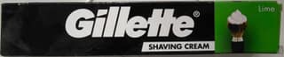 Gillette shaving cream lime