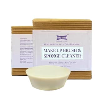 Goli Soda All Natural Probiotics Make Up Brush & Sponge Cleaner - 90 Gms (Pack Of 1)