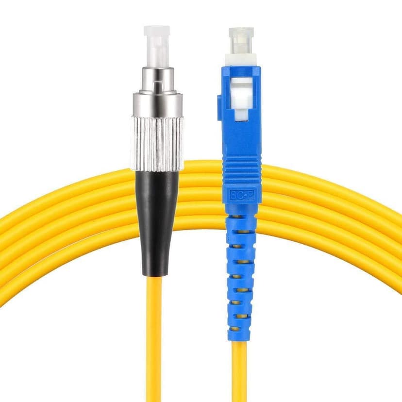 FC to SC Single Mode Simplex Fiber Optical Cable,Jumper Patch Cord for video transmission, multimedia applications (3m) view 2