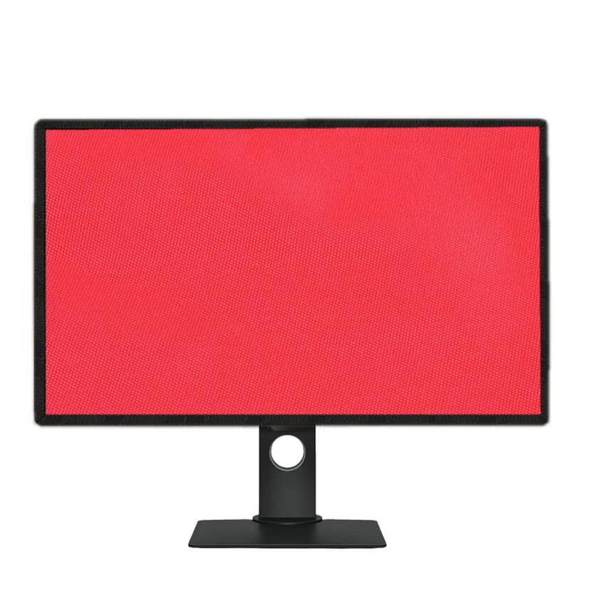 PalaP Super Premium Dust Proof Monitor Cover for LG 27 inches Monitor (RED)