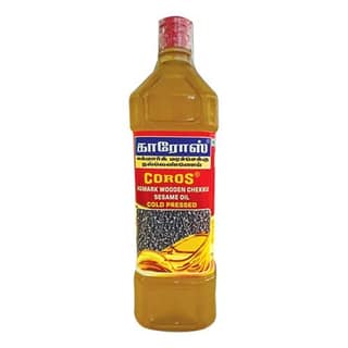 Coros (Wooden Chekku-Cold Pressed) Sesame Oil 1 Ltr